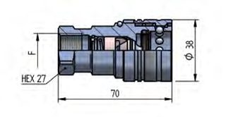 PAV6 DN13 – BG 3 – ISO 12.5