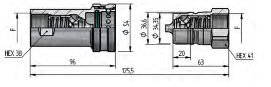 PAVX DN25 – BG 5 – ISO 25