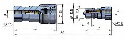 PBV1 DN04 – BG 0 – ISO 5