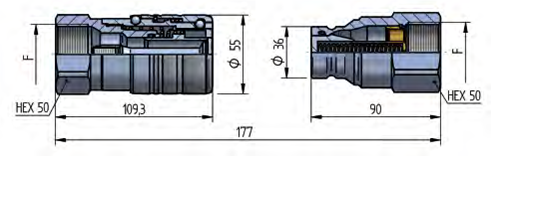 PLT1 DN30 – BG 5 – ISO 25