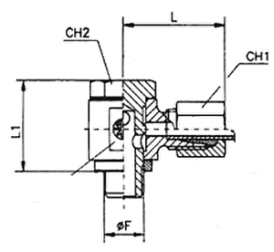 Racord orientabil TN131 LM – SM