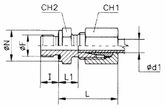 Adaptor drept TN92 LM