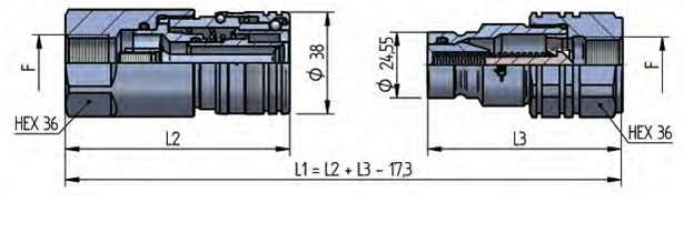 PLT4 DN20 – BG 3 – ISO 12.5