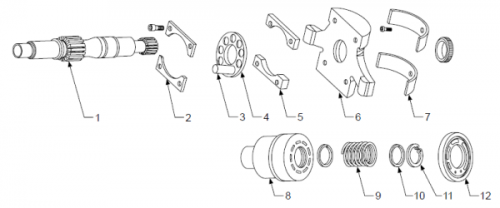 Kit de reparație VICKERS PVH, PVE