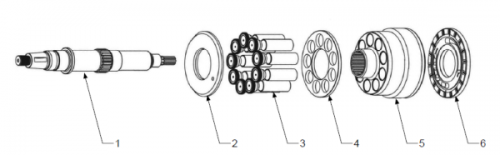 Kit de reparație CATERPILLAR CAT12G,14G,16G, CAT215,225,235,245